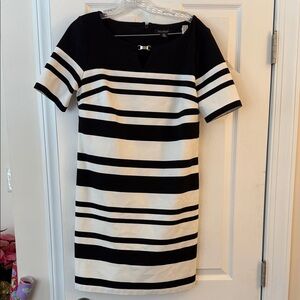 White House Black Market Striped Dress